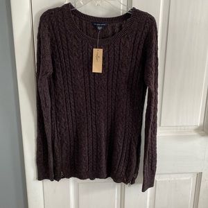 Size small American Eagle outfitters cable, knit sweater